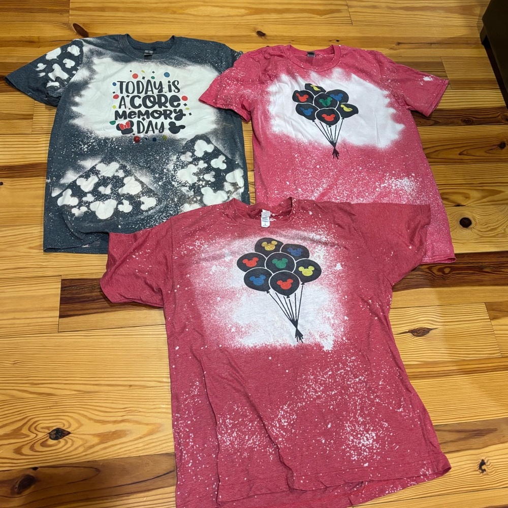 Disney Bleached Tshirt Bundle‎